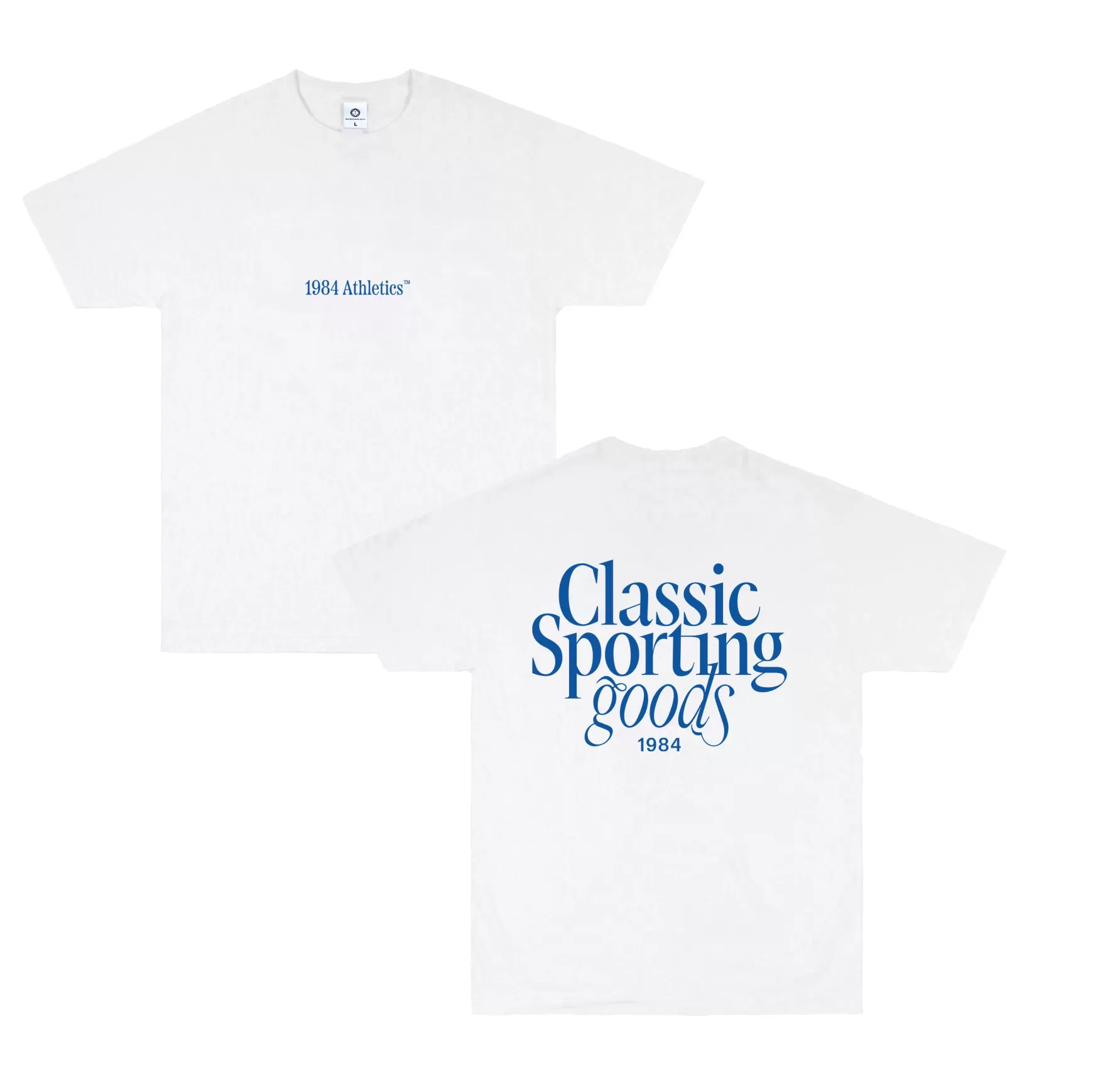 Vice 84 'sporting Goods' Tee - White New