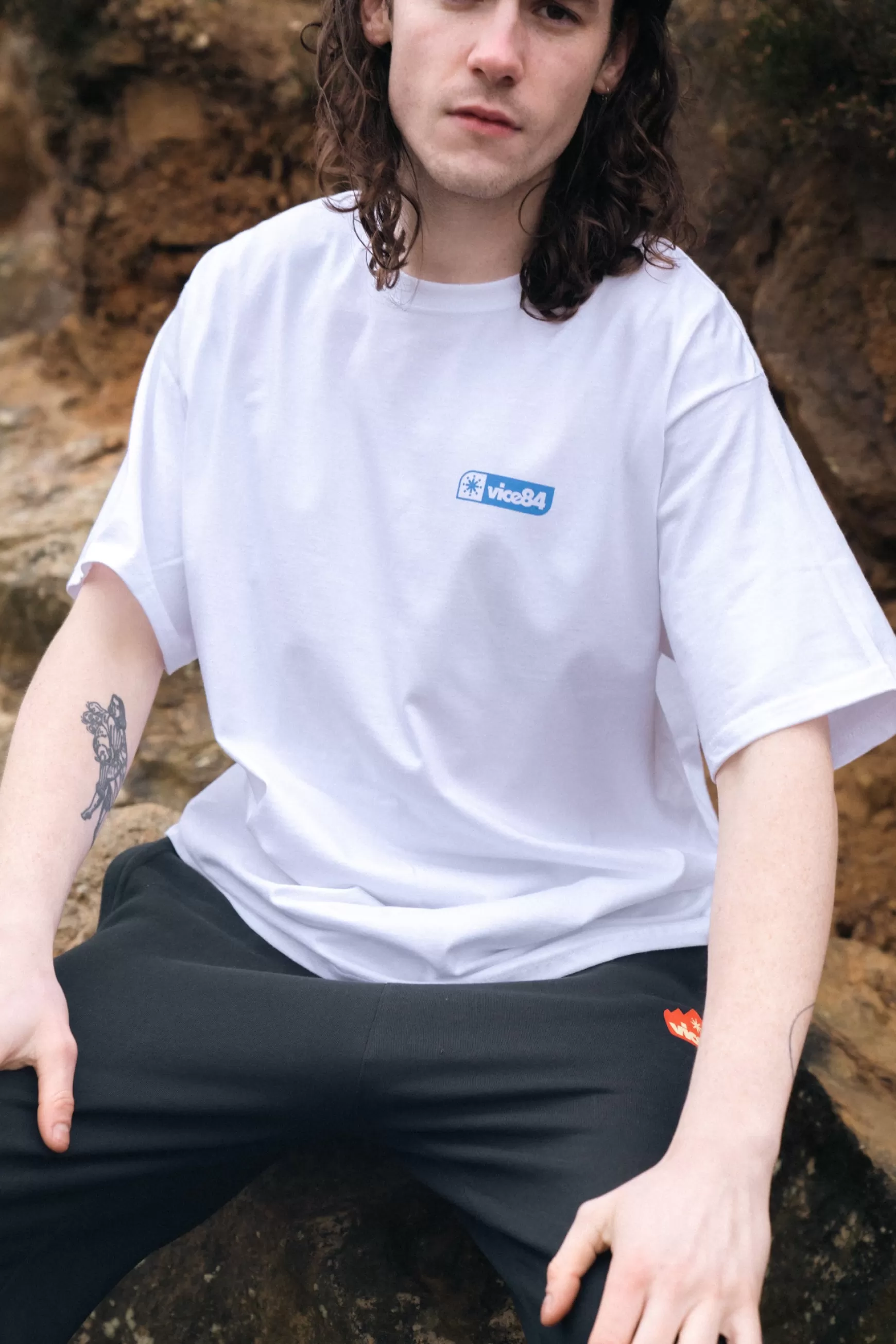 Vice 84 'stroller' Tee - White Discount